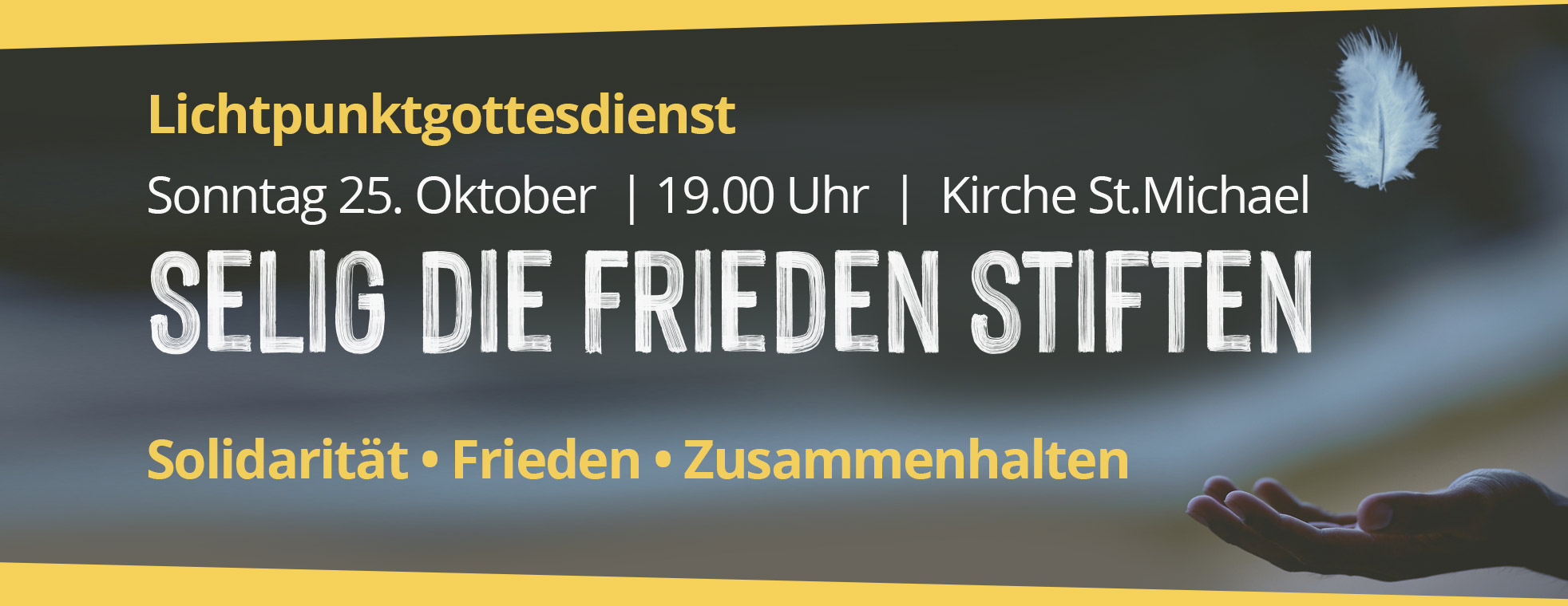 Lichtpunkgottesdienst-Banner Startseite